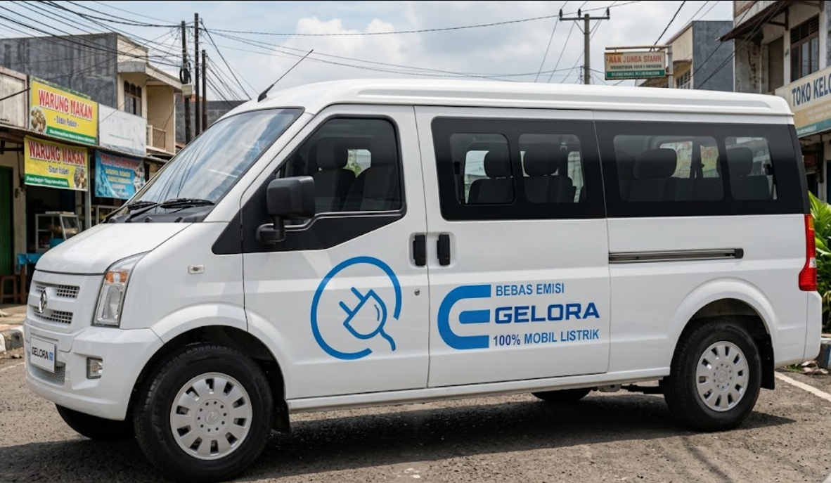 Review DFSK Gelora E Van Listrik dengan Kargo Besar dan Fast Charging