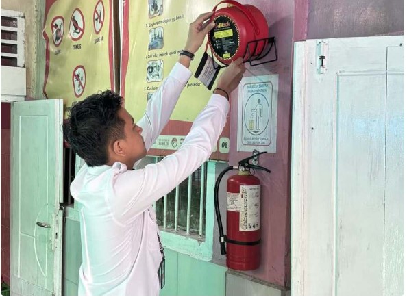 Lapas Kelas IIB Martapura Lakukan Pemeliharaan APAR Demi Tingkatkan Keamanan