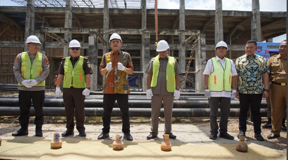 Pembangunan Gedung Olahraga Martapura Fase 3 Resmi Dimulai