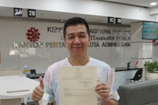 Manfaatkan Libur Nataru, Masyarakat Dapatkan Layanan Ambil Sertipikat Jadi