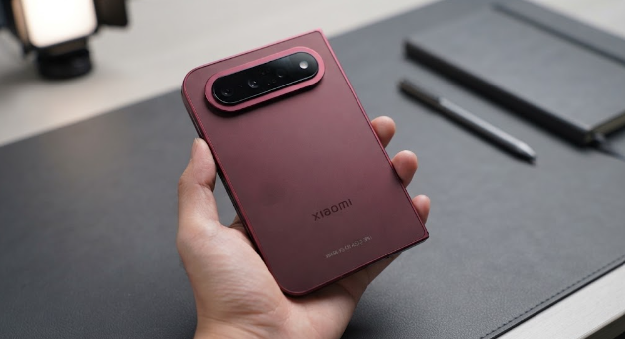 Bocoran Xiaomi 18 Fold: Desain Baru Bikin Heboh, Warna Dark Cherry Curi Perhatian!