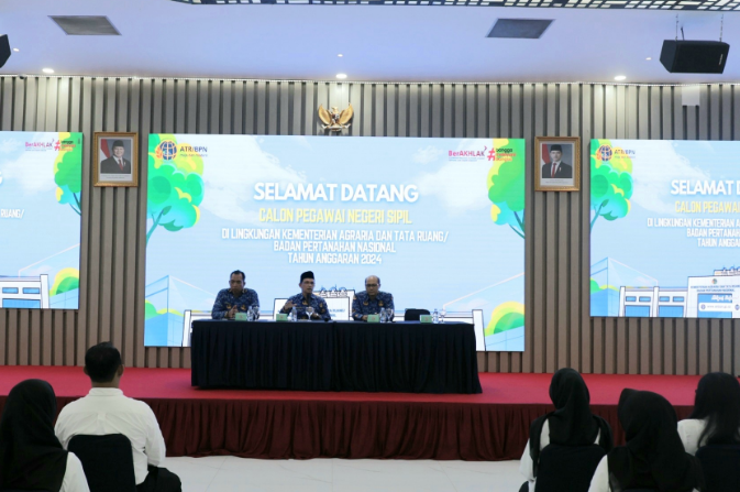 1.324 CPNS Baru ATR/BPN Siap Mengabdi ke Pelosok Negeri, Ini wilayah tugas dan masa percobaannya