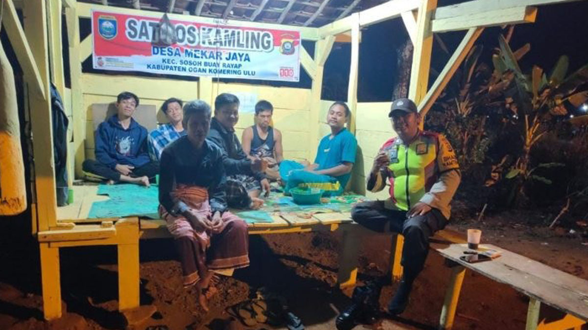 Dibina Bhabinkamtibmas, Siskamling Diharapkan Terus Aktif