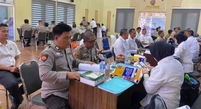 Tim Itwasda Polda Sumsel Lakukan Audit Kinerja di Polres OKU Selatan