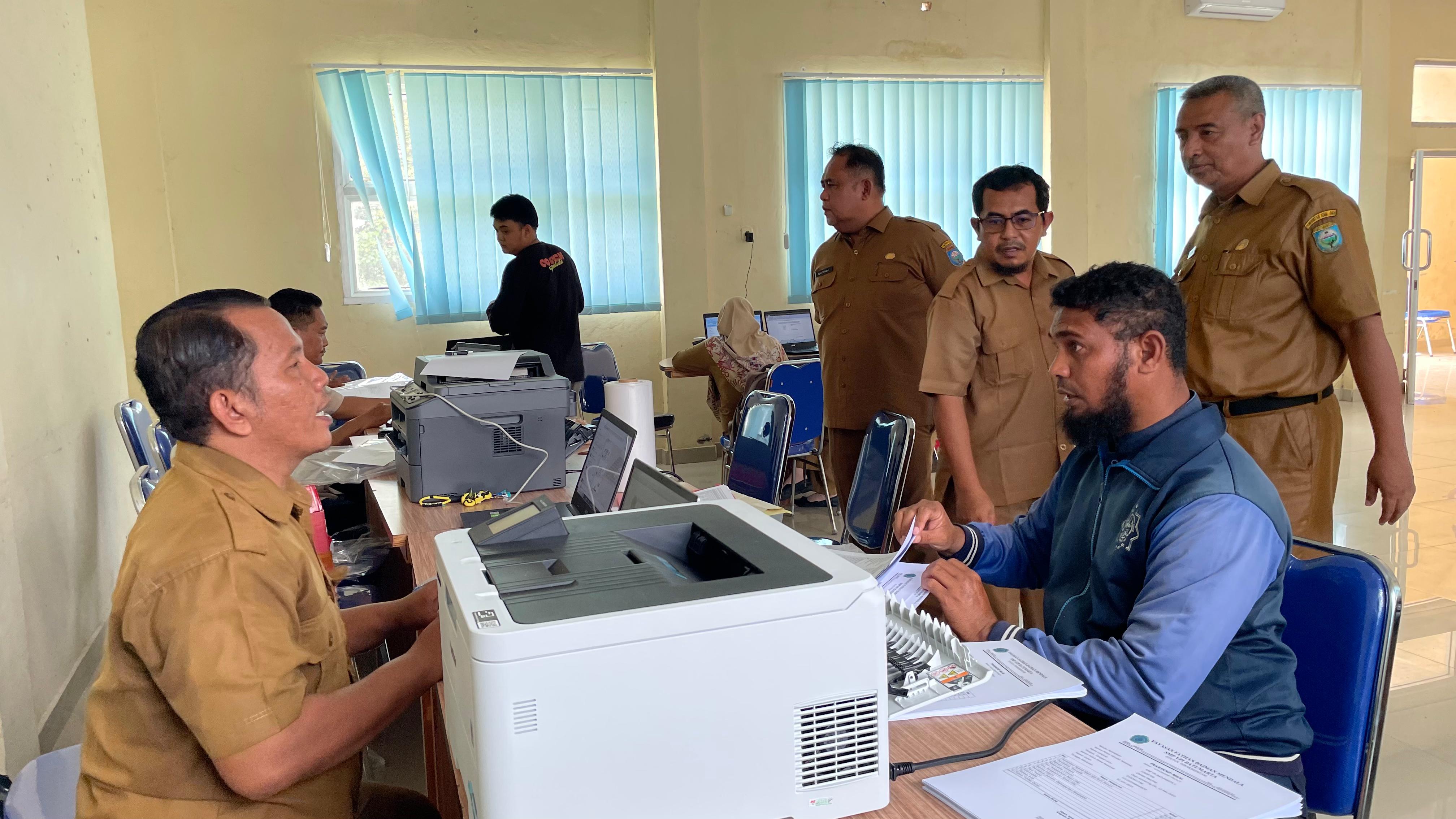 Disdik OKU Mulai Cetak Ijazah SMP Tanpa Cap Tiga Jari