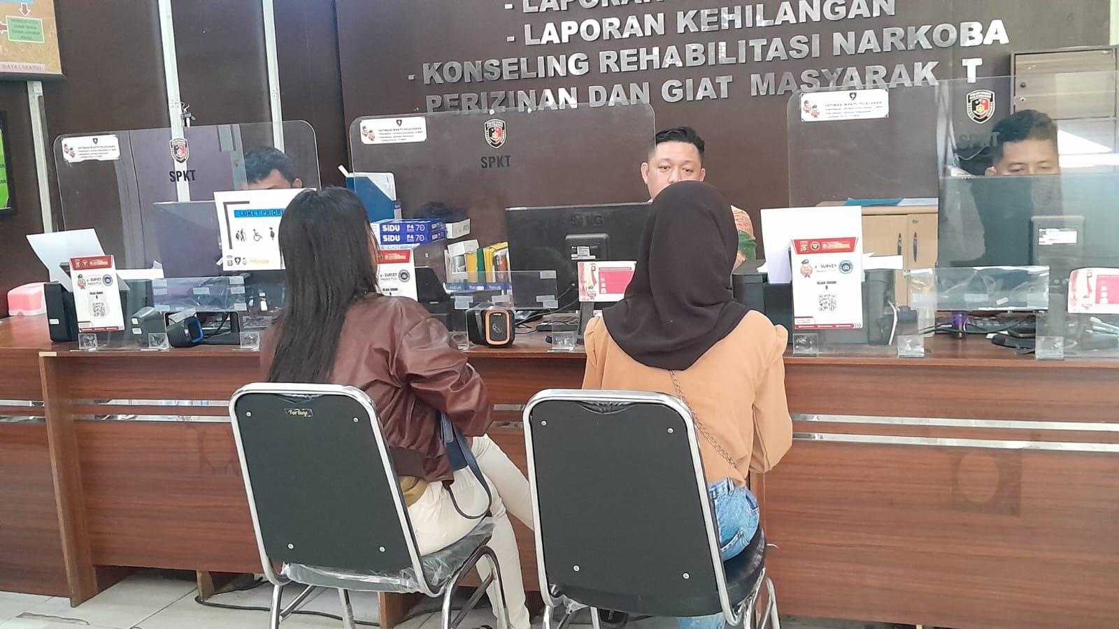 Ratu Datang Kantor Polisi Ngadu Jadi Korban Curas