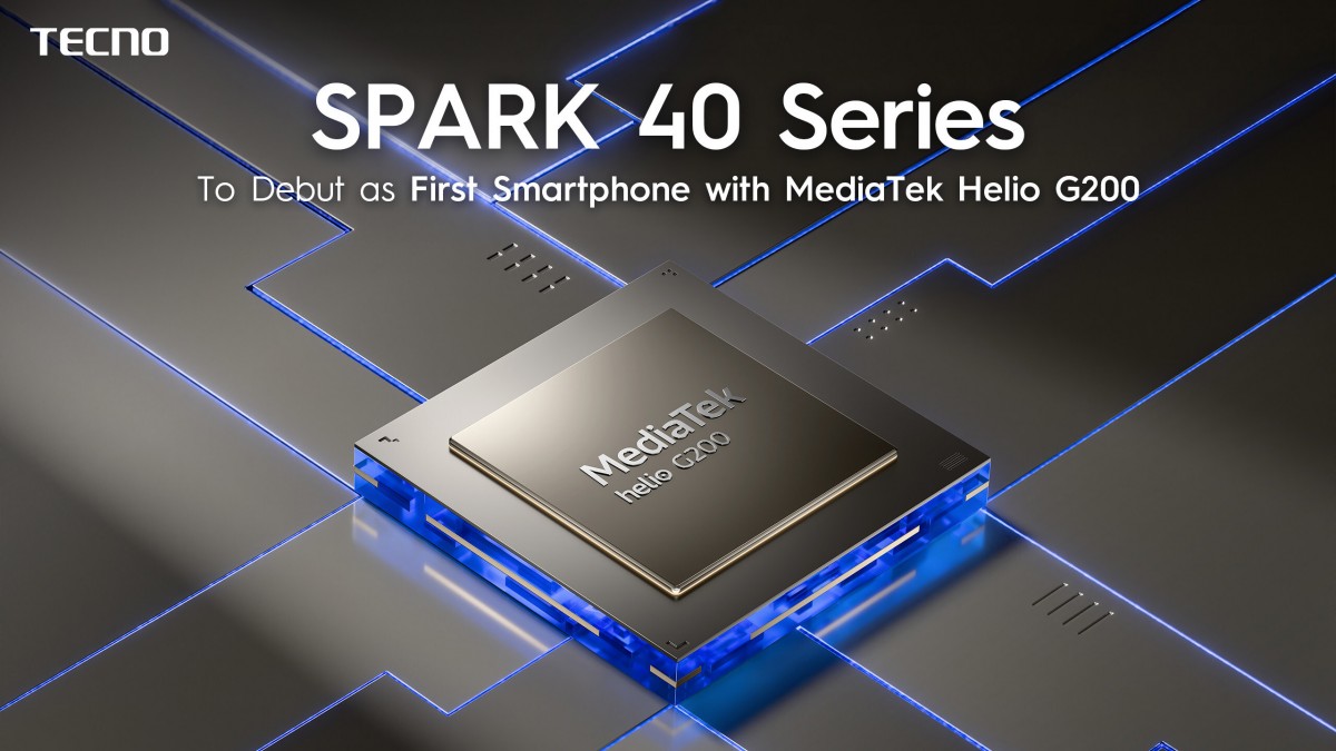Tecno Spark 40 Pro+ Bakal Jadi HP Pertama yang Pakai Chipset Helio G200