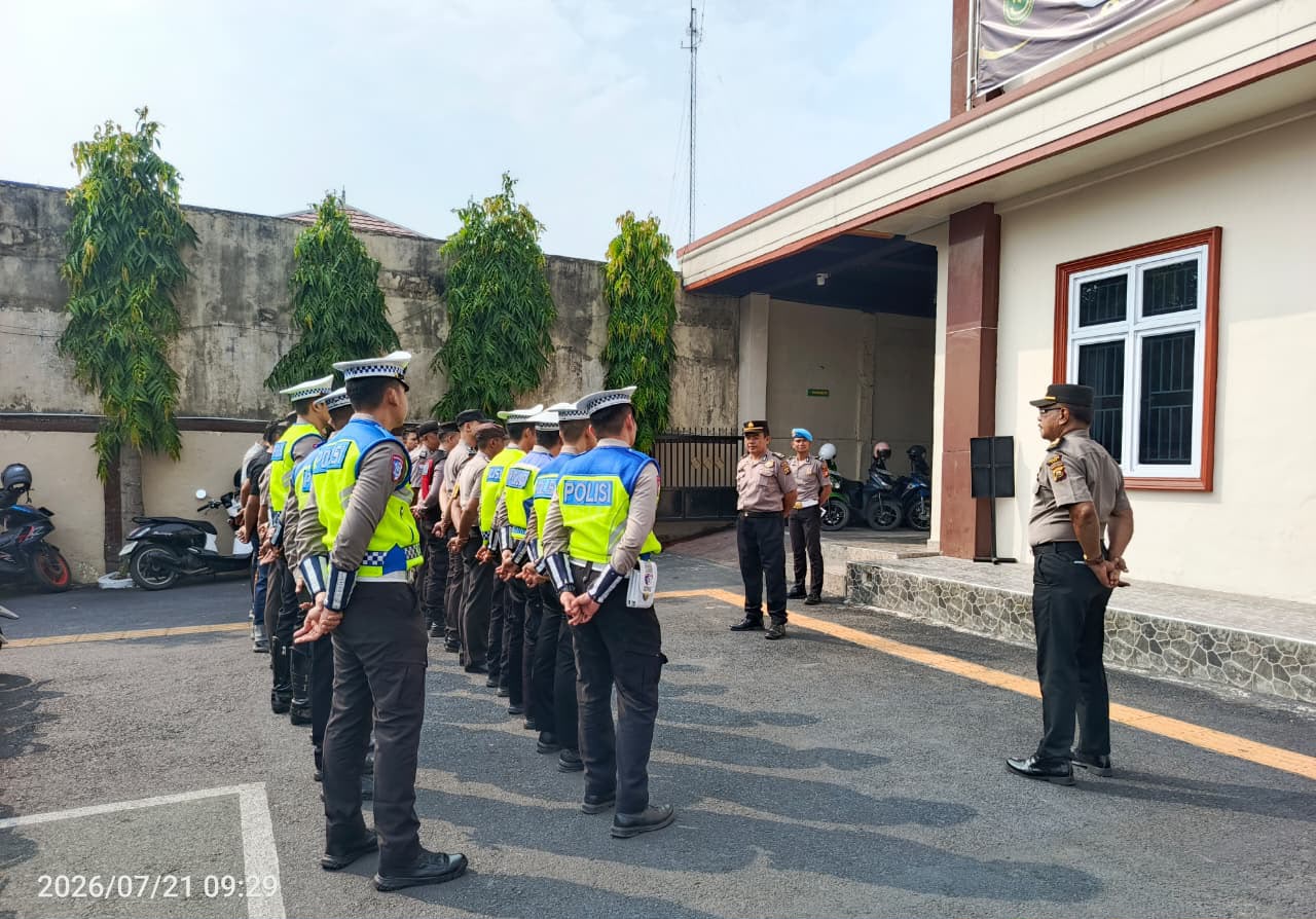 Polres OKU Perketat Pengamanan Sidang Praperadilan di PN Baturaja