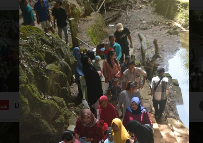 Target 3 Ribu Kunjungan Goa Putri, Hari Puncak Minggu 