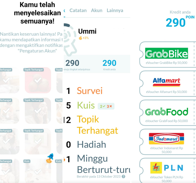 Jawab Survey Lewat Aplikasi Milieu, Kamu Bisa Dapatkan Bonus Rp 100.000 dengan Mudah, Ini Caranya !   