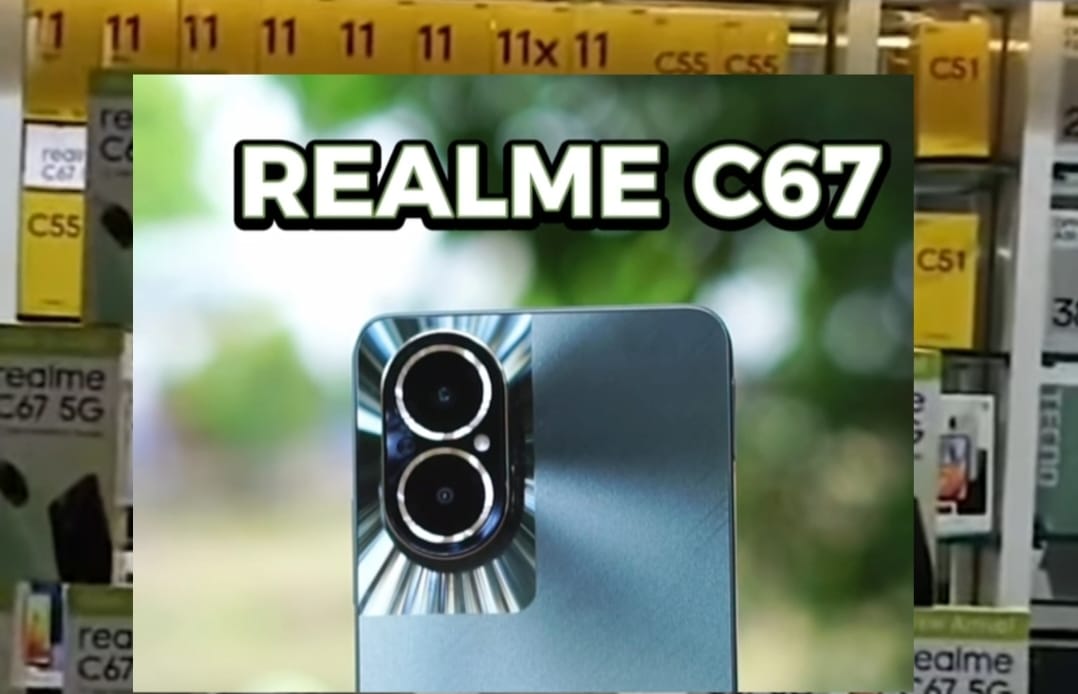 Realme C67 Meluncur, Hp Unggul dengan Harga Terjangkau Cocok untuk Penggiat Fotografi dan Gamer 