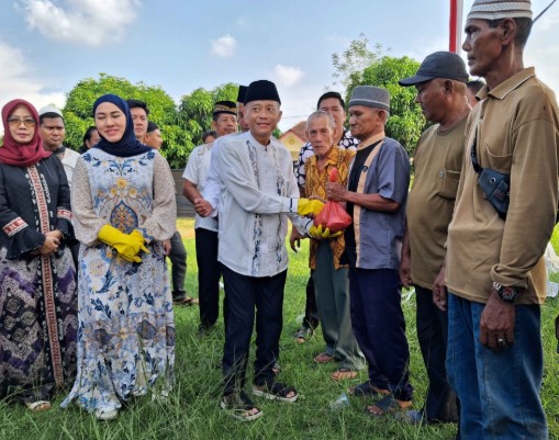 Polres OKU Selatan Sembelih Hewan Kurban 6 Sapi dan 17 Kambing