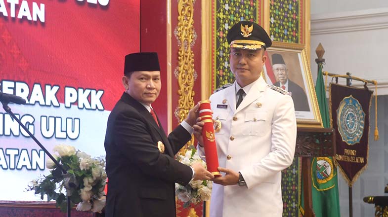 Dilantik Sebagai Pj Bupati OKU, Iqbal Alisyahbana Bakal Fokus Penanggulangan Bencana hingga Pilkada 2024