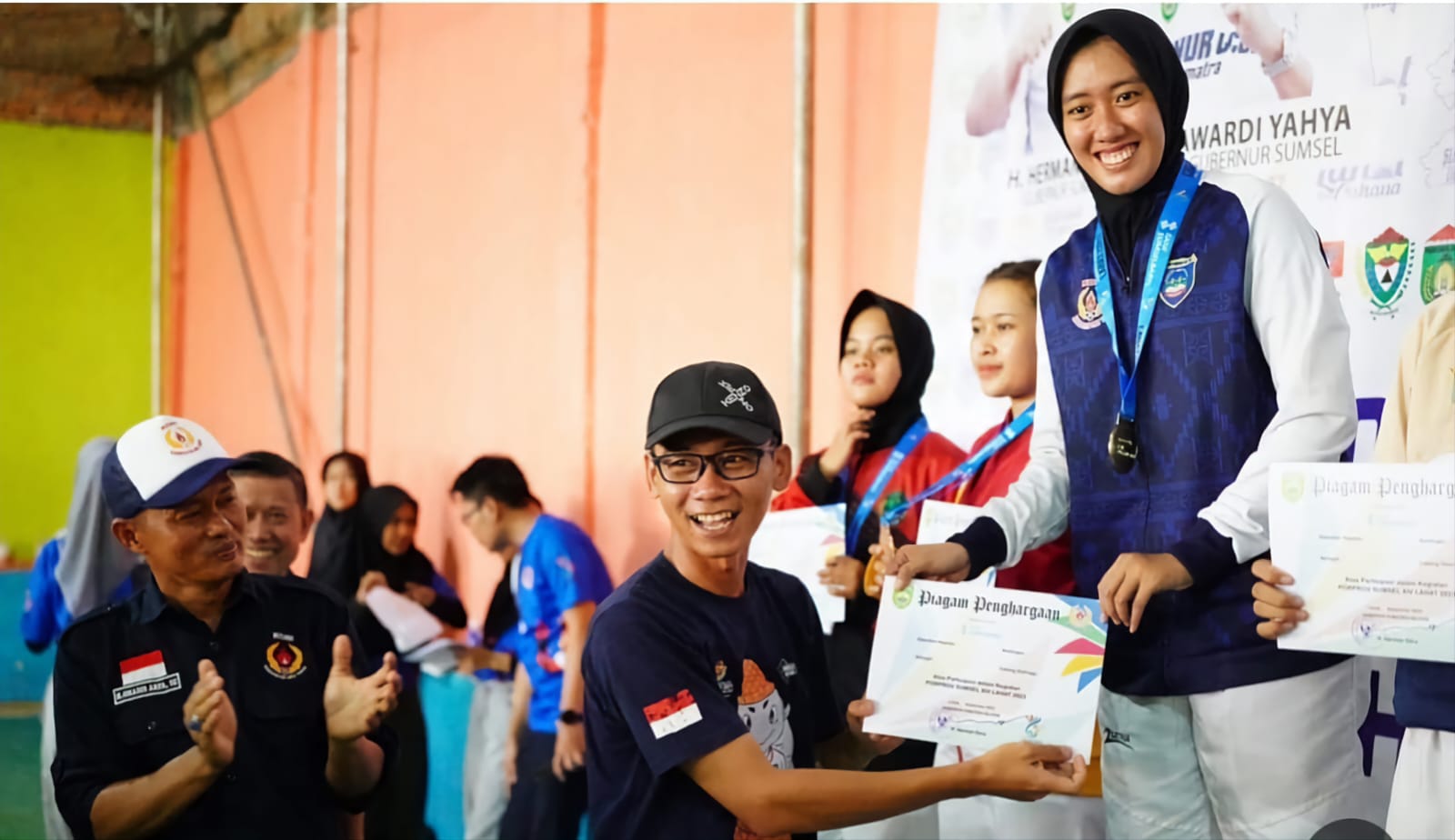Jago Taekwondo, Anak Kades Sumbang Emas ke OKU Timur