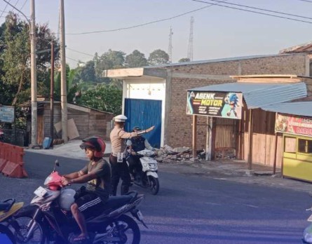 Gelar Giat Simpatik, Wujudkan Budaya Tertib Berlalu Lintas di Muaradua