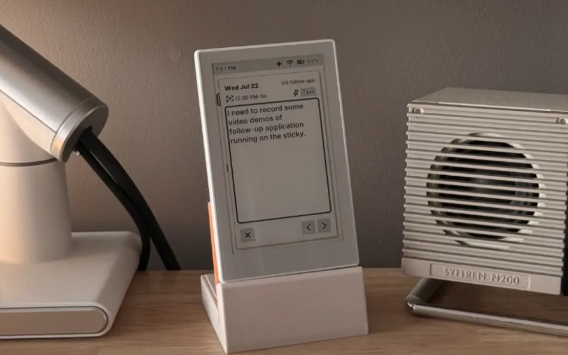 reTerminal Sticky, Sticky Note E-Ink yang Ternyata Bisa Jadi E-Reader