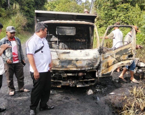 Truk Sampah terbakar, DLH Siap Beri Sanksi Jika Ada Pelanggaran SOP