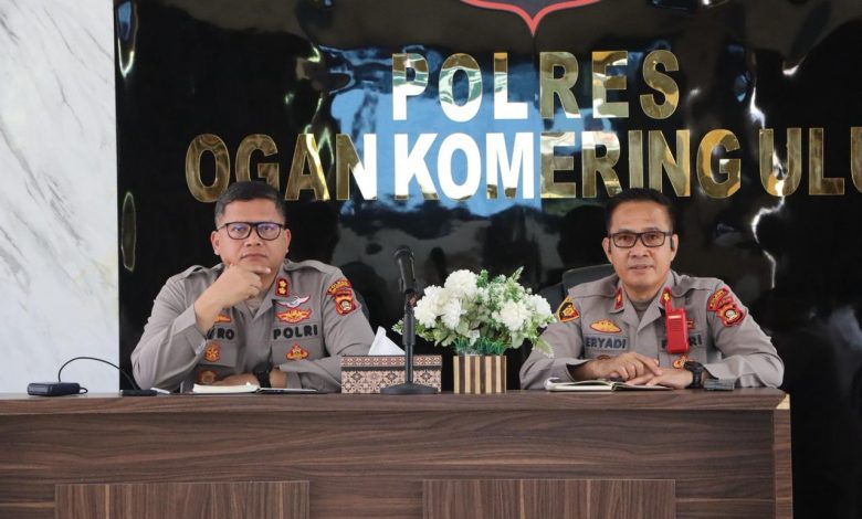 Polres OKU Siaga Jaga Nataru, Empat Pos Disiapkan Operasi Lilin 