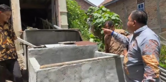 DLH OKU Selatan Lakukan Monev Pembangunan IPAL di Dapur MBG