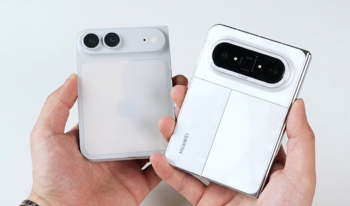 iPhone Fold vs Huawei Pura X Max Desainnya Mirip Banget! 