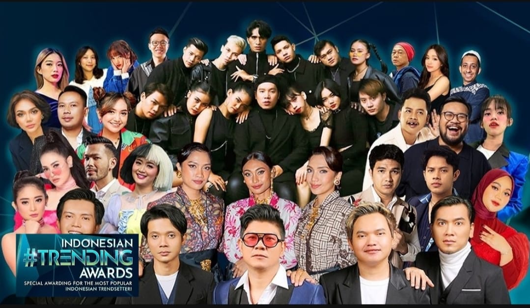 Indonesian Trending Awards 2023, Penghargaan Spektakuler untuk Influencer dan Trendsetter Ini Pemenangnya