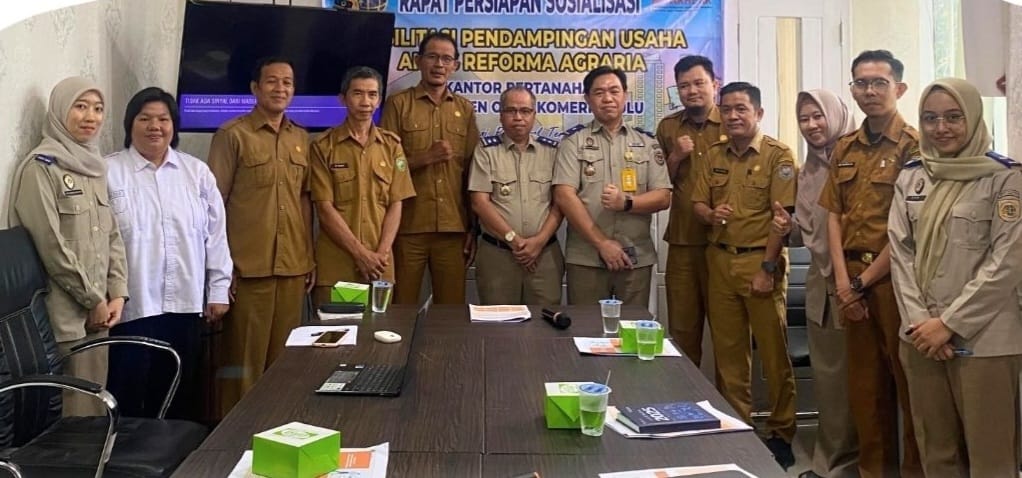Kantor Pertanahan OKU Siapkan Sosialisasi Reforma Agraria 2025