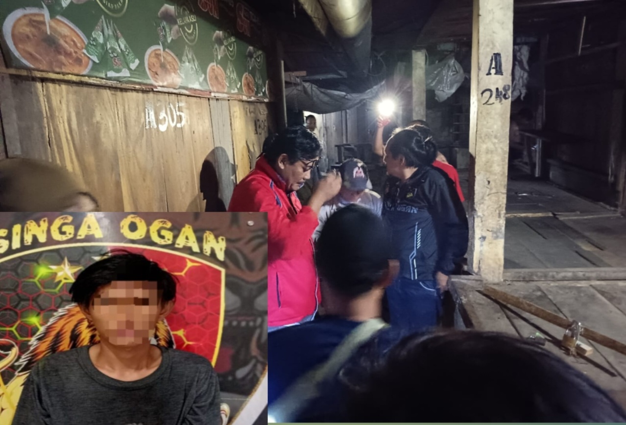 Digerebek Saat Bongkar Kios Sayur, Pemuda di OKU Ditangkap Warga di Pasar Atas Baturaja