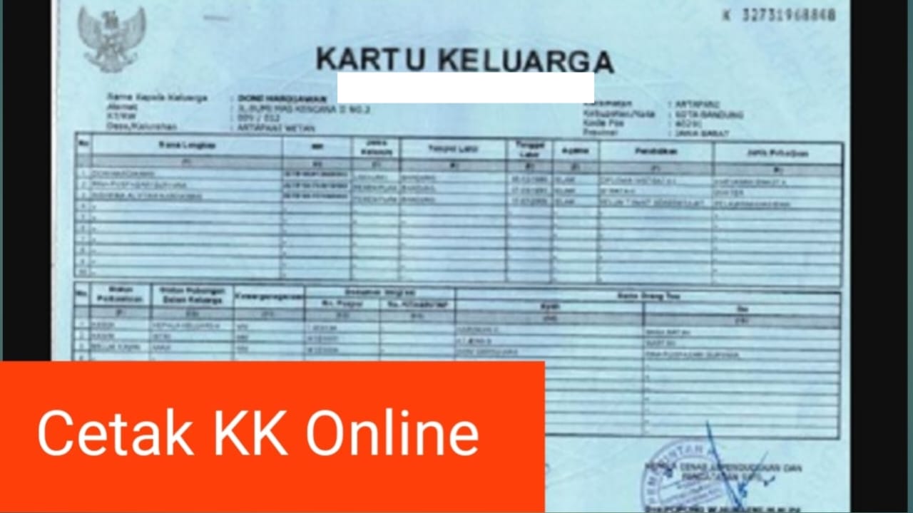 Bingung Cara Pindah KK  Pakai Cara Online, Lengkapi Syarat ini Semoga Berhasil