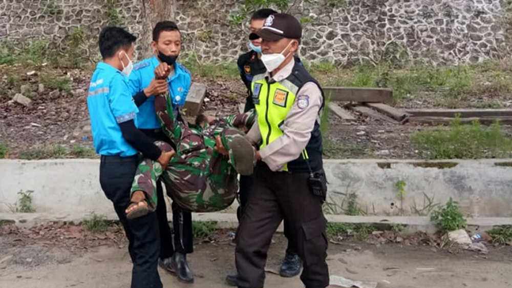 Anggota TNI Gadungan ‘Ngamuk’ di Stasiun KA Kotabumi