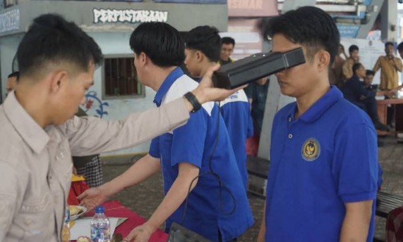 Jemput Bola ke Lapas, Dukcapil OKU Timur Rekam KTP Warga Binaan