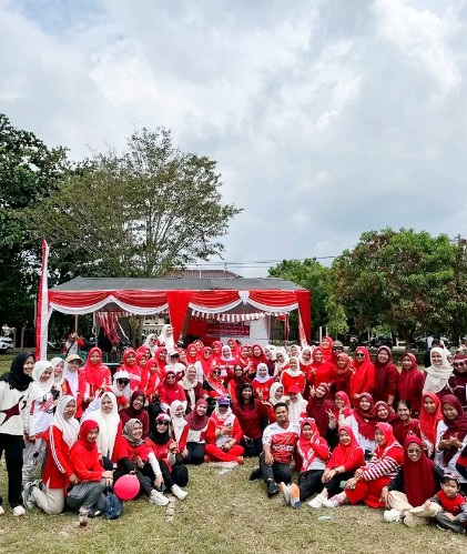 Setda OKU Timur Meriahkan HUT ke-80 RI dengan Lomba Seru Penuh Kebersamaan