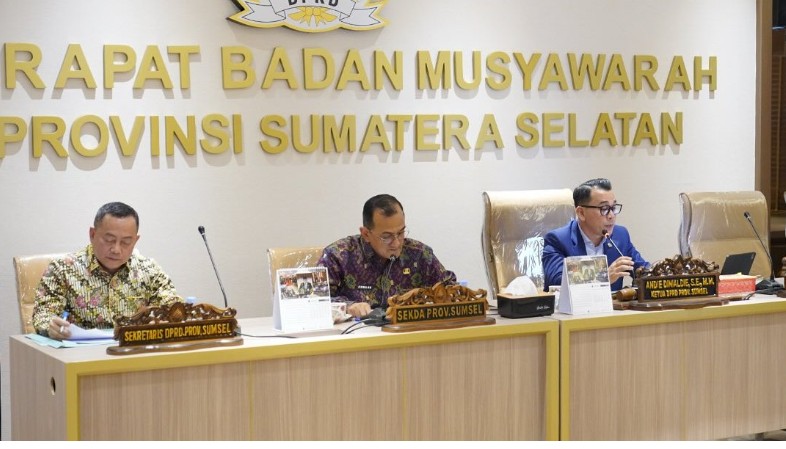 Sinkronisasi Jadwal Eksekutif-Legislatif, DPRD Sumsel Bahas Perubahan Agenda