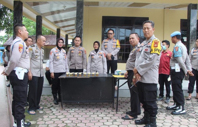 Perangi Narkoba dari Internal, Laksanakan Tes Urine Serentak