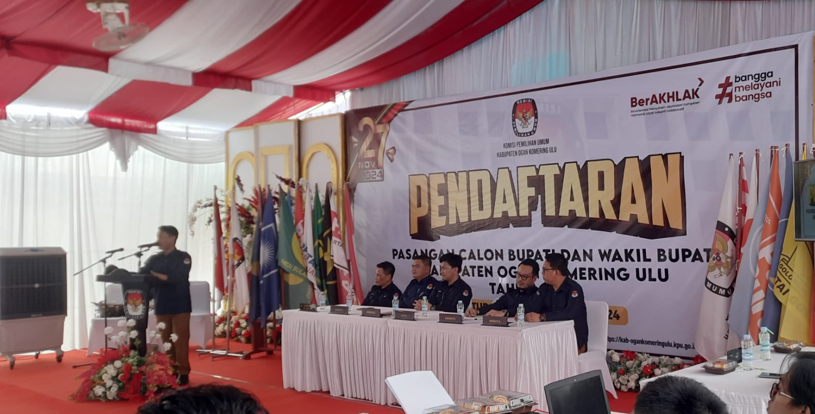 KPU OKU Tunggu Tanggapan Masyarakat Sebelum Penetapan Paslon