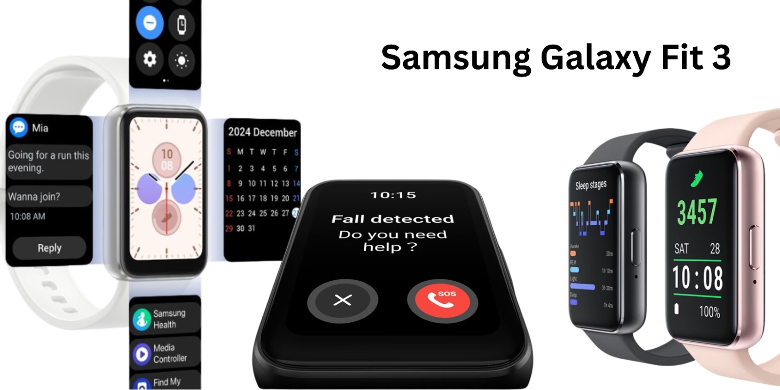 Jam Tangan Pintar Harga Terjangkau, Samsung Galaxy Fit 3 Bagaimana Spesifikasinya? Cek di Sini