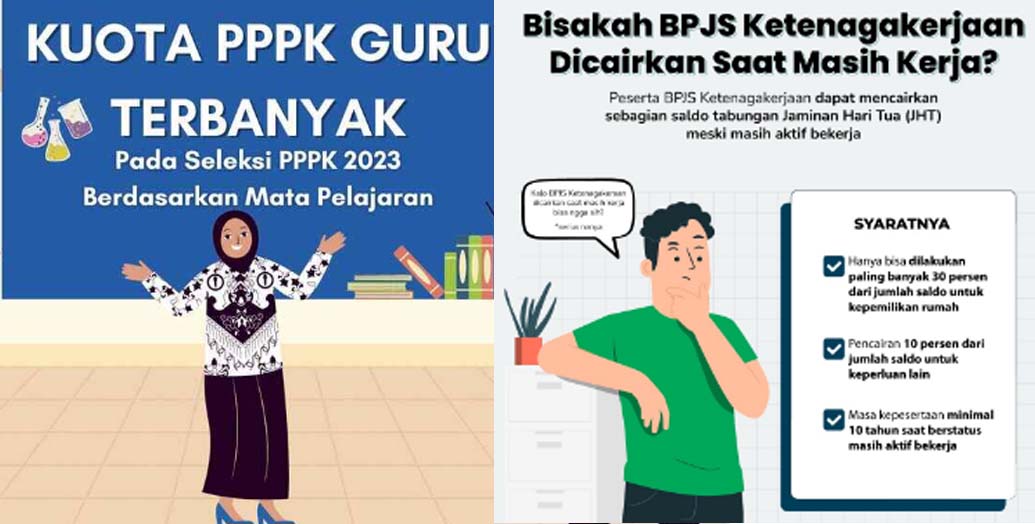 Seleksi PPPK Guru Hingga Cara Mencairkan BPJS Ketenagakerjaan secara Online 2023