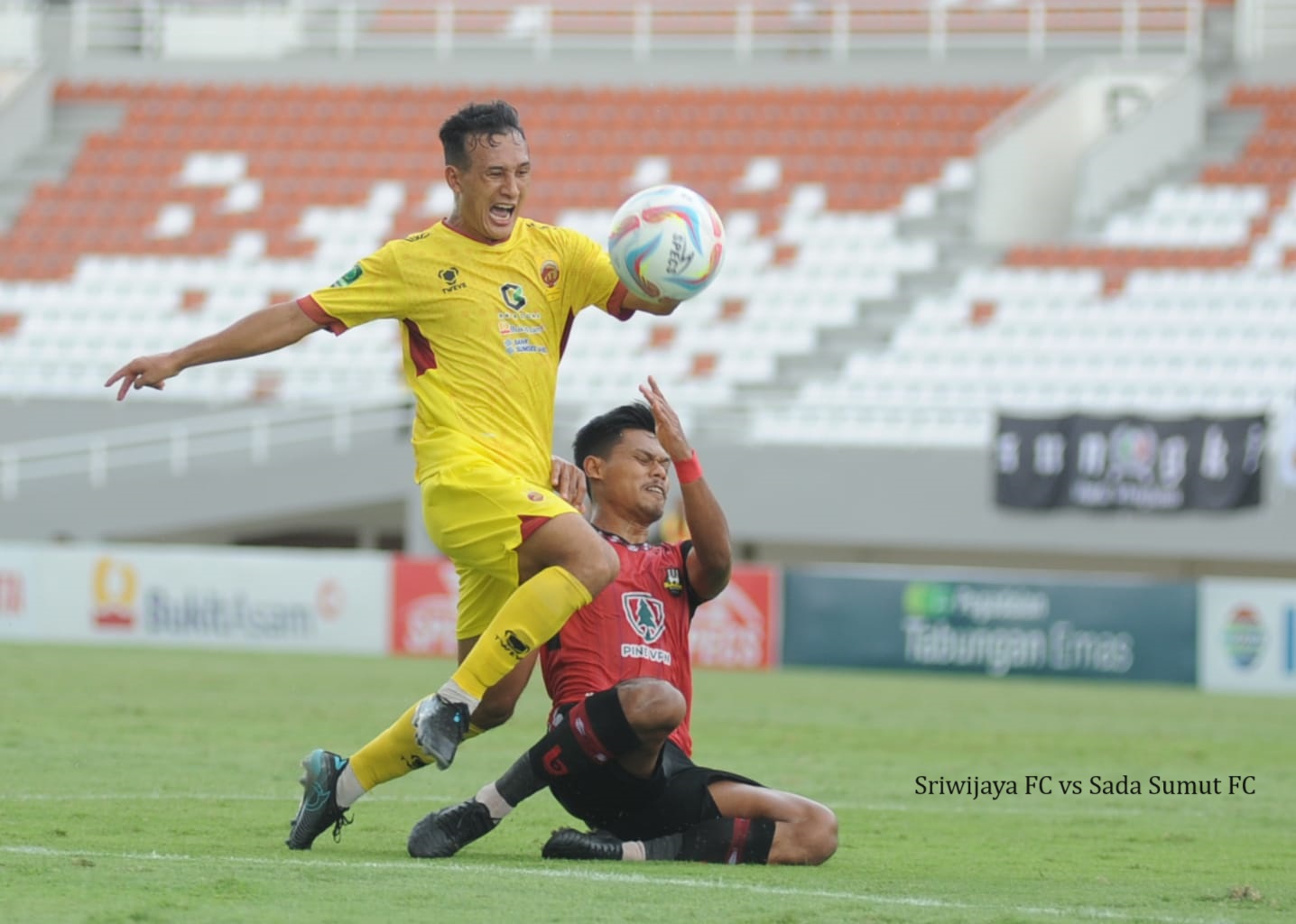 Kalahkan Sada Sumut dengan skor 3-1, Sriwijaya FC Langsung Puncaki Klasemen