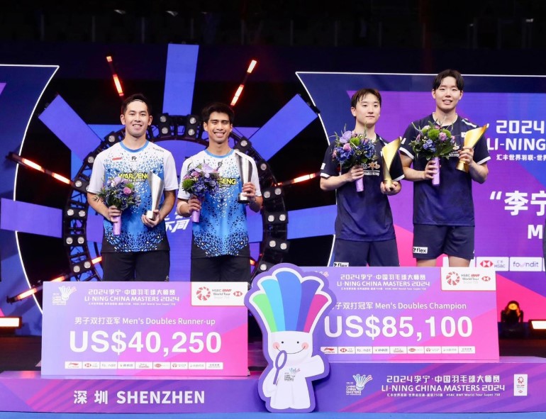 Indonesia Gagal Raih Gelar Juara di China Masters 2024