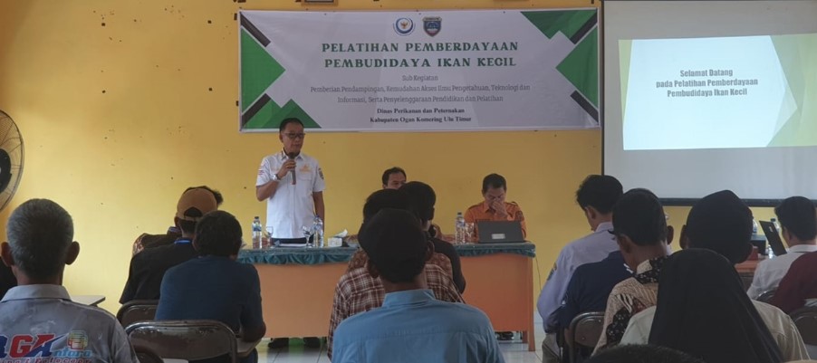 Tingkatkan Kemampuan, Gelar Pelatihan Pemberdayaan Pembudidaya Ikan 