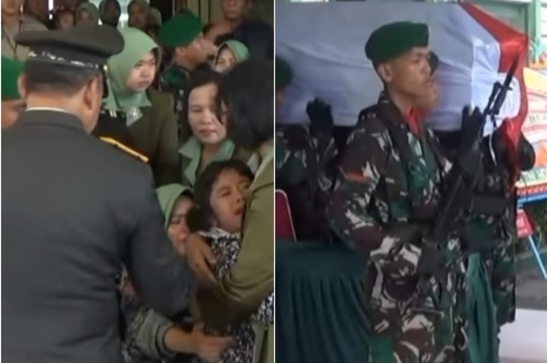Aparat Buru Pelaku Penembakan 2 Anggota TNI di Maybrat Papua, Korban Dimakamkan di Jambi Diiringi Isak Tangis 