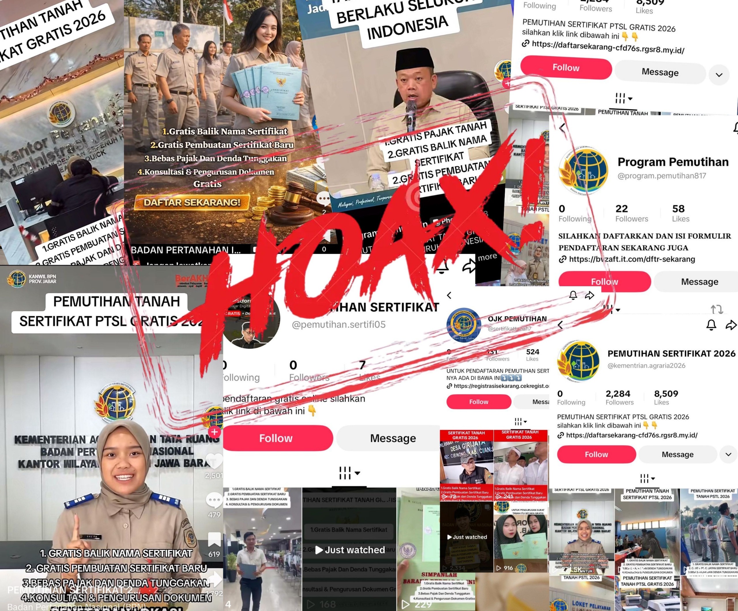 Kementerian ATR/BPN Tegaskan Tidak Ada Program Pemutihan Sertipikat Tanah