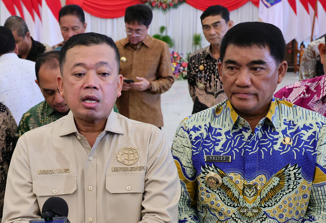 Menteri Nusron Sorot Isu Strategis RTRW di Manado