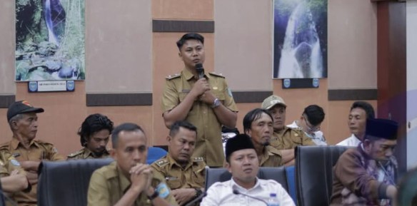 Bahas Tunjangan Kades dan Perangkat Serta BPD, Apdesi Datangi Bupati