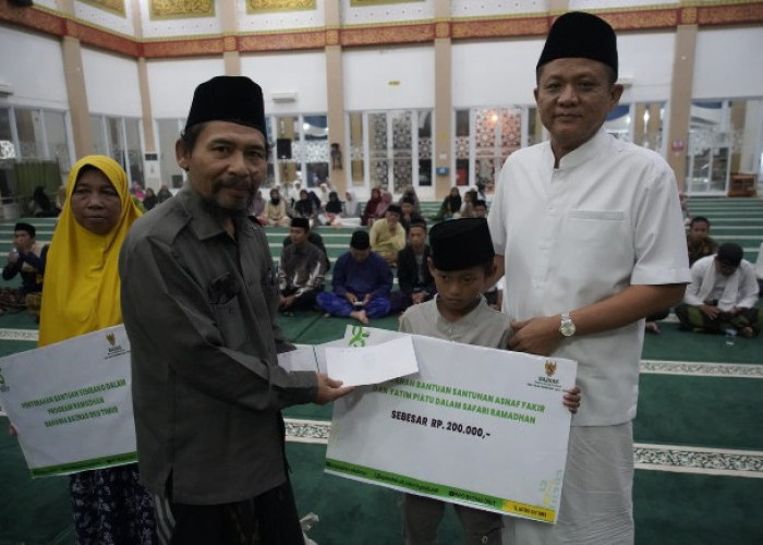 Salurkan Ribuan Bantuan, Safari Ramadan Jadi Ajang Refleksi