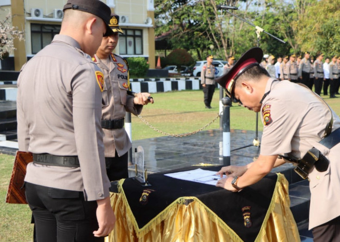 Kompol Rudi Isroni Resmi Jabat Kabaglog Polres OKU