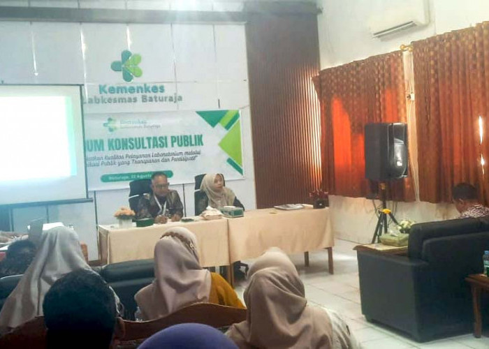 LabKesmas Baturaja Perkuat Peran Kesehatan Masyarakat di OKU Lewat Forum Publik Transparan