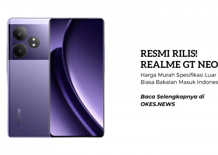  Resmi Rilis! Realme GT Neo 6 Harga Murah Spesifikasi Luar Biasa Bakalan Masuk Indonesia? Cek di Sini