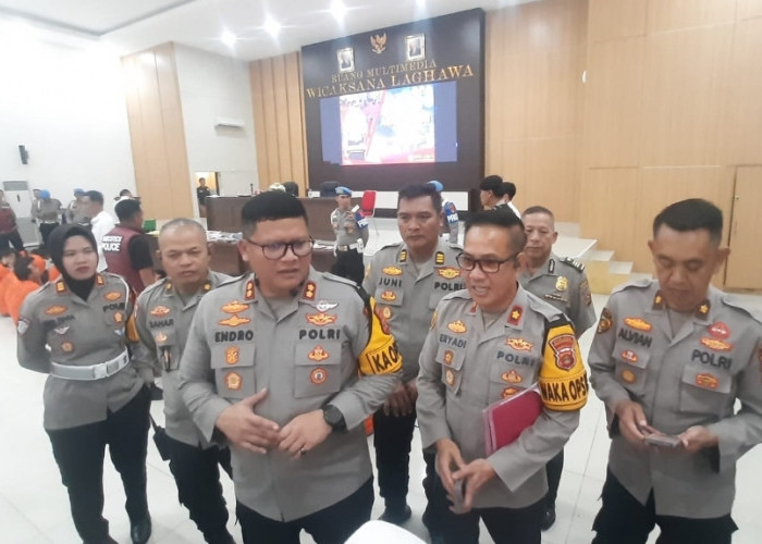 Polres OKU Rilis Capaian Kinerja Akhir Tahun 2025, Kasus Pembunuhan Menonjol