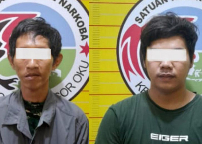 2 Warga Semidang Aji Ditangkap Bawa Sabu