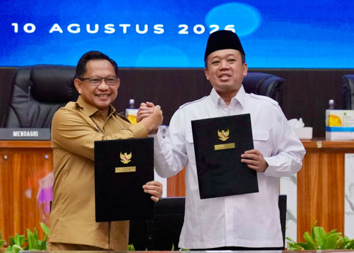 Sinkronisasi Data, Menteri ATR/Kepala BPN dan Mendagri Sepakati Pengintegrasian NIB dan NOP  ​